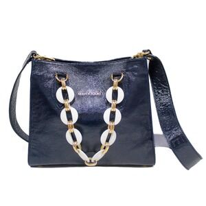 KELLY-TOOKE Gayle Chain Patent Leather Satchel